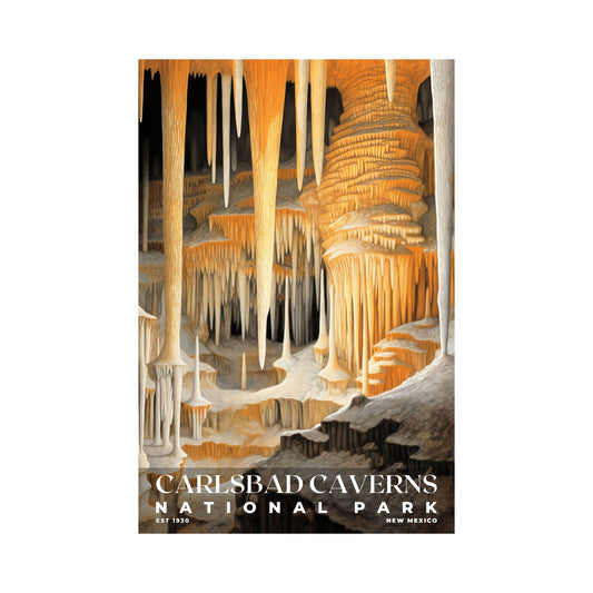 Carlsbad Caverns National Park Poster | S03