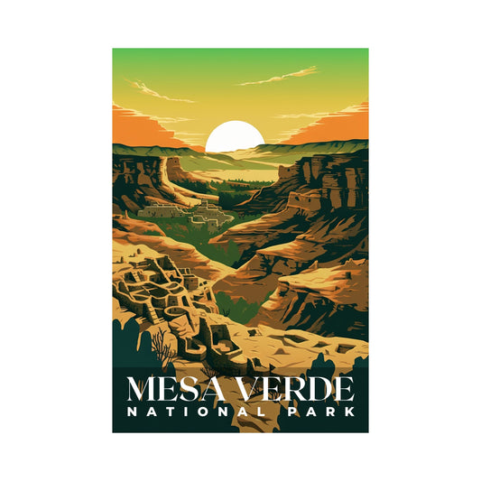 Mesa Verde National Park Poster | S01