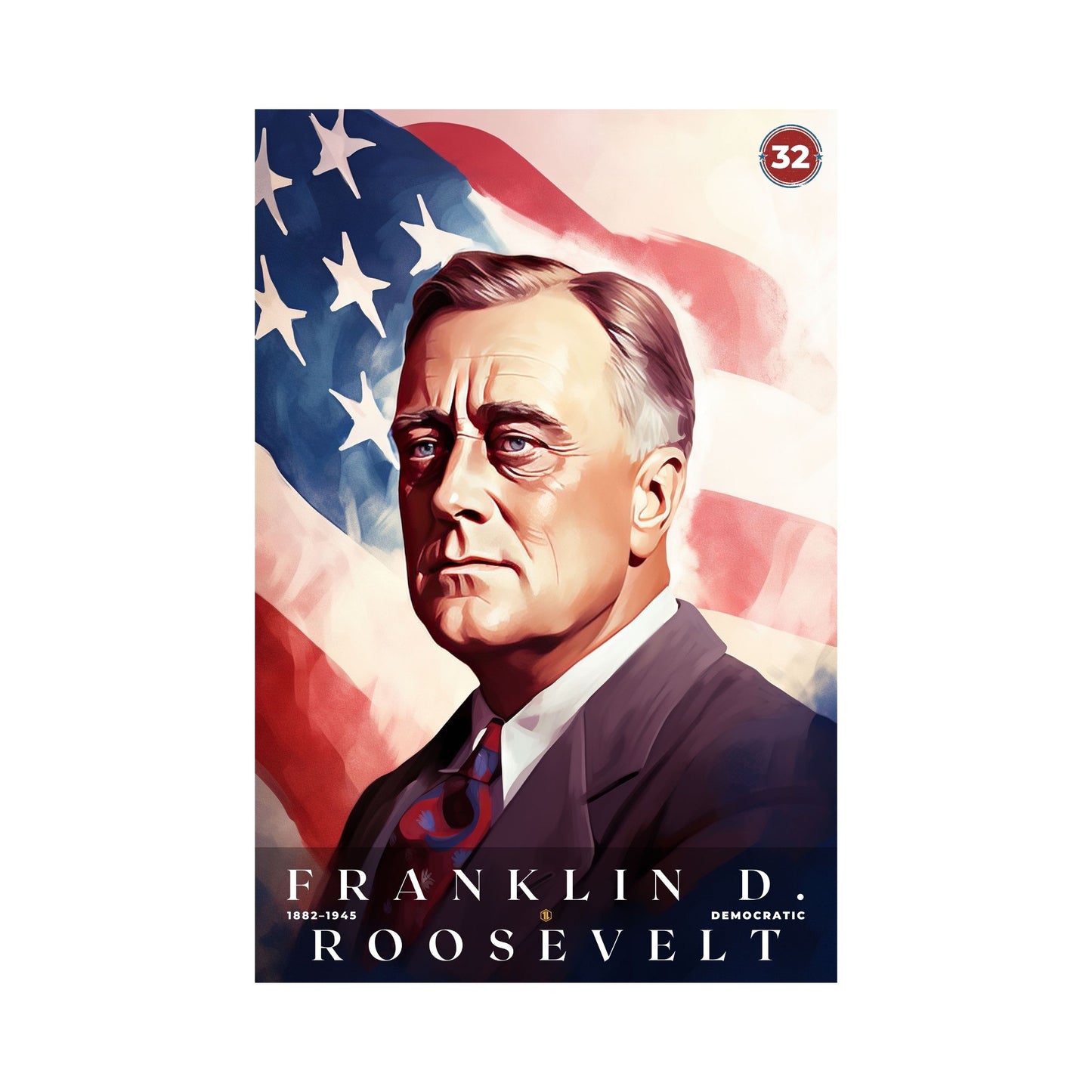 Franklin D Roosevelt Poster | S02