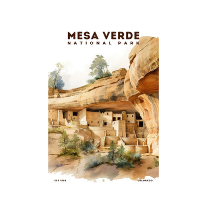 Mesa Verde National Park Poster | S08