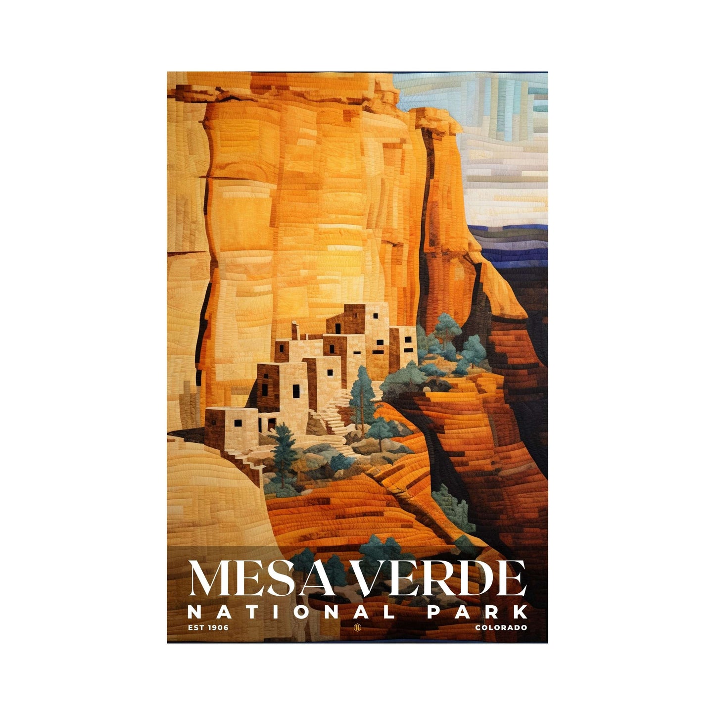 Mesa Verde National Park Poster | S09