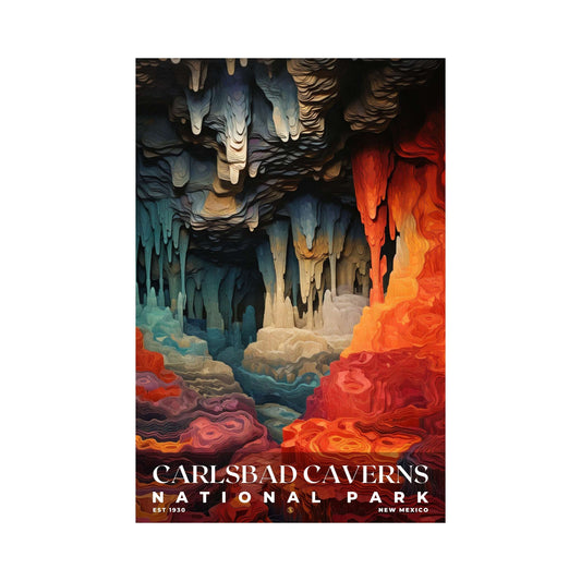 Carlsbad Caverns National Park Poster | S09