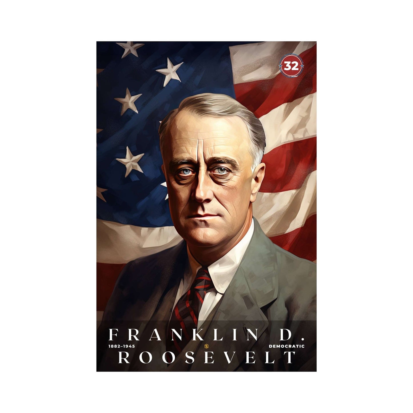 Franklin D Roosevelt Poster | S04