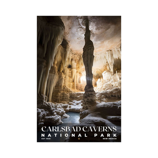 Carlsbad Caverns National Park Poster | S10