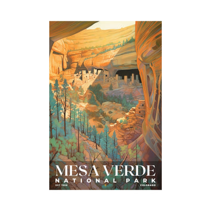 Mesa Verde National Park Poster | S02