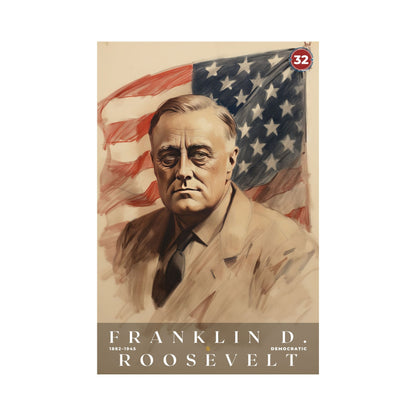 Franklin D Roosevelt Poster | S03