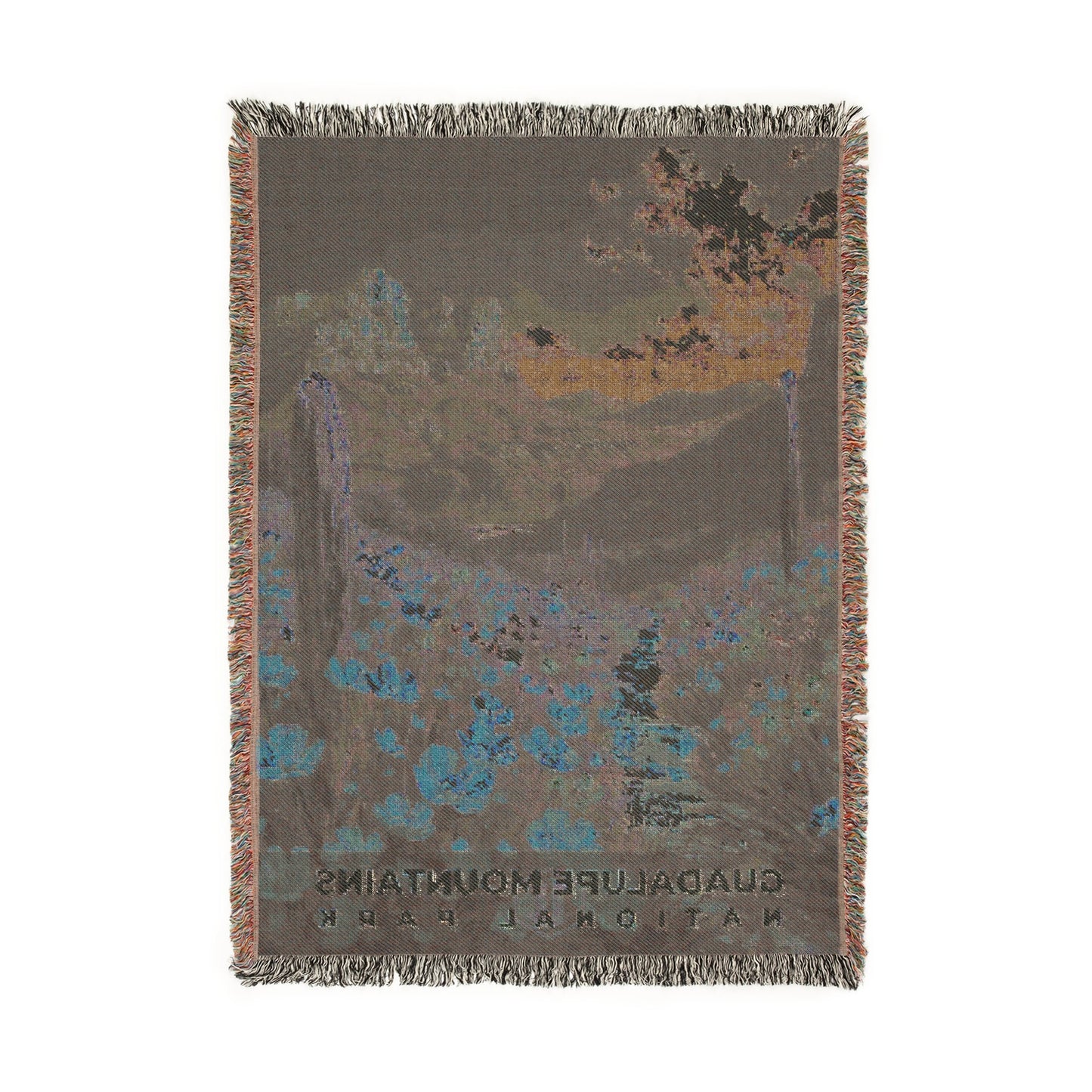Guadalupe Mountains National Park Woven Blanket | S14