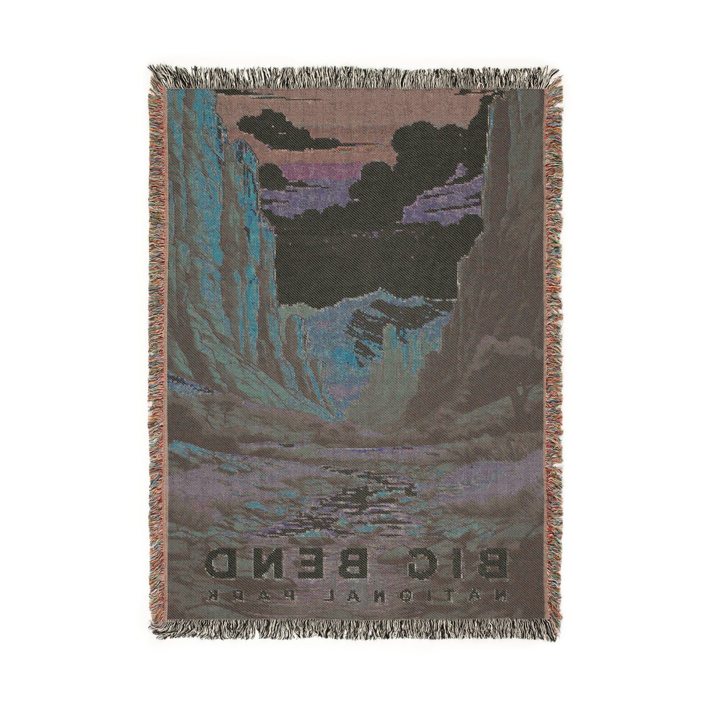 Big Bend National Park Woven Blanket | S07