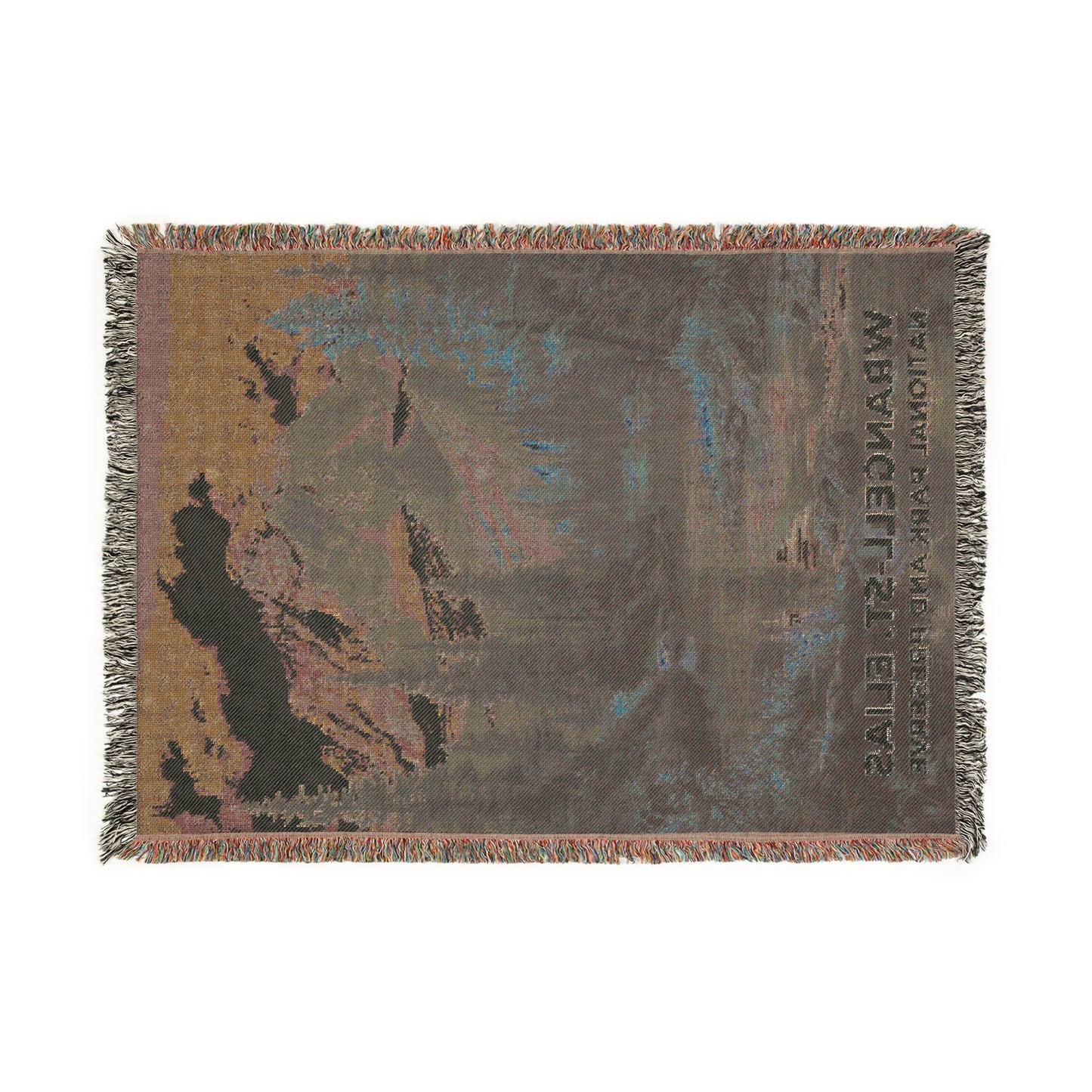 Wrangell-St. Elias National Park Woven Blanket | S18