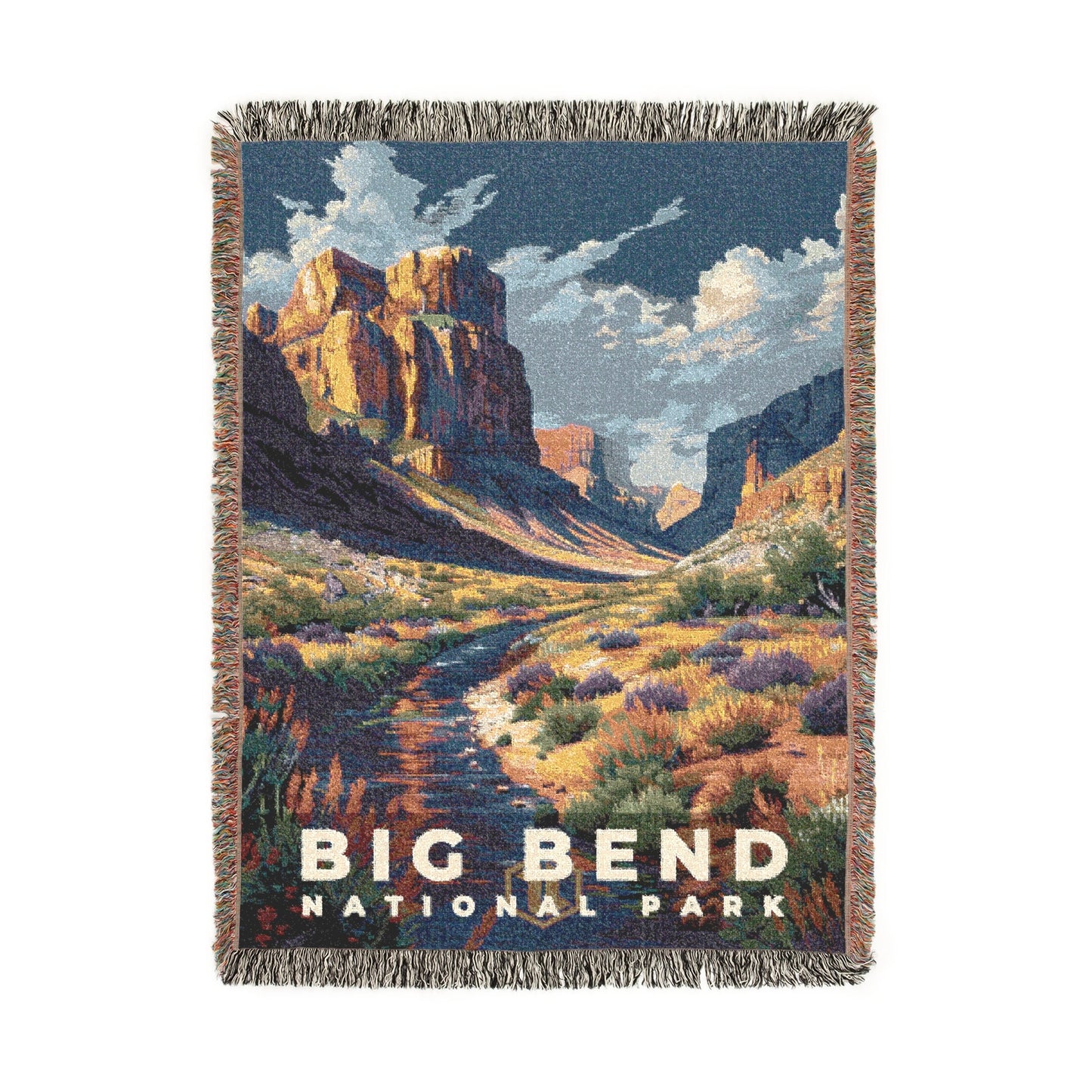 Big Bend National Park Woven Blanket | S18