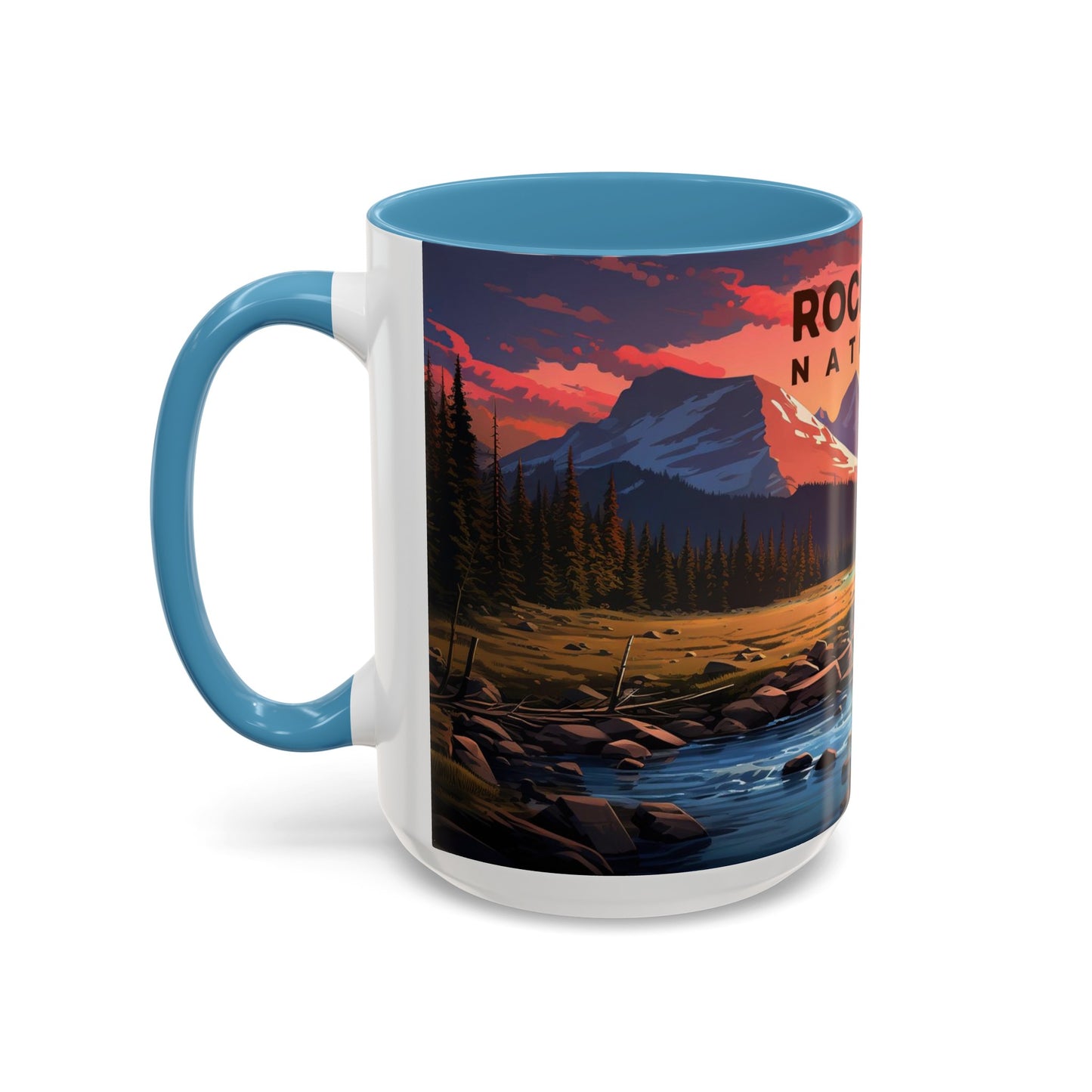 Rocky Mountain National Park Mug | Accent Coffee Mug (11, 15oz)