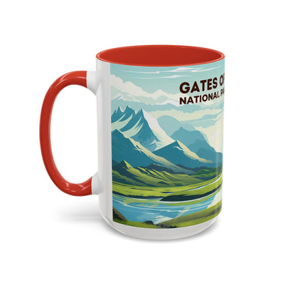 Gates of the Arctic National Park Mug | Accent Coffee Mug (11, 15oz)