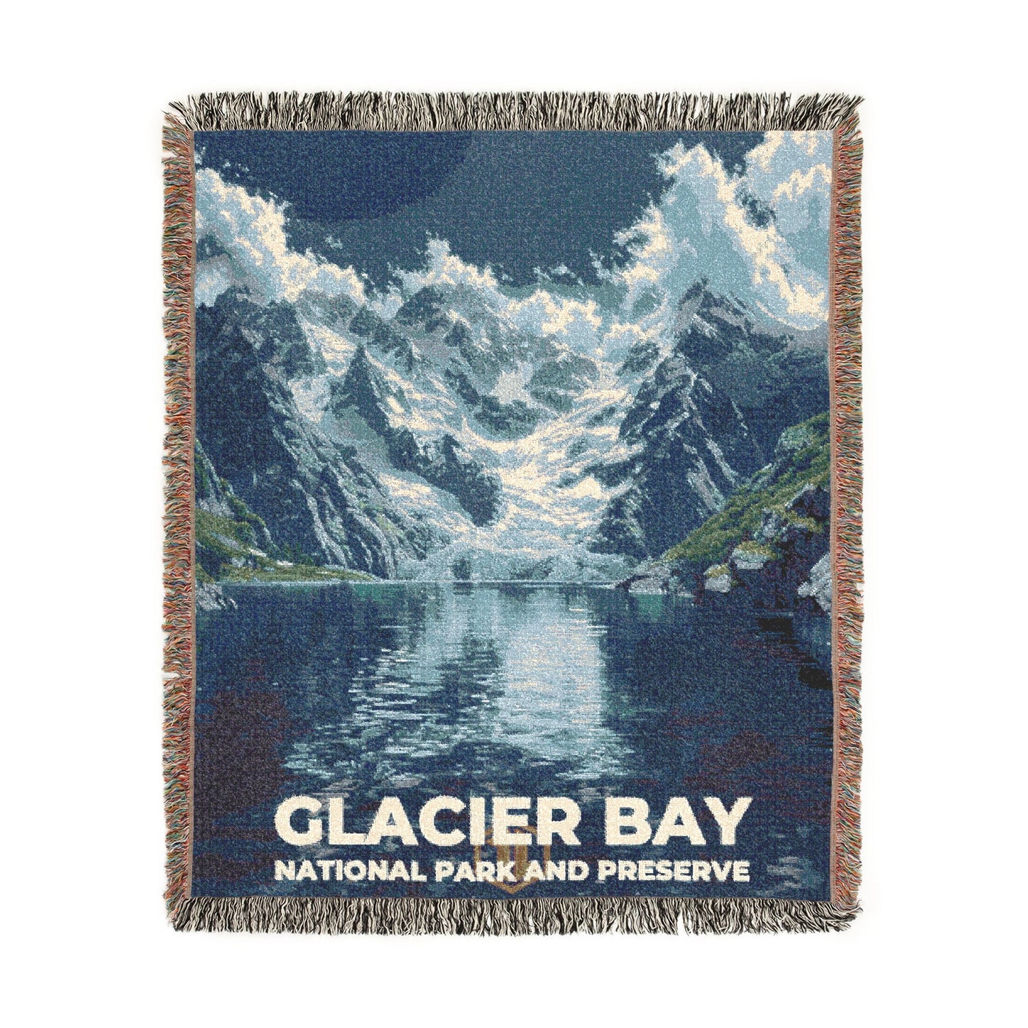 Glacier Bay National Park Woven Blanket | S13