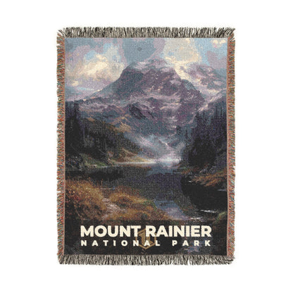 Mount Rainier National Park Woven Blanket | S12