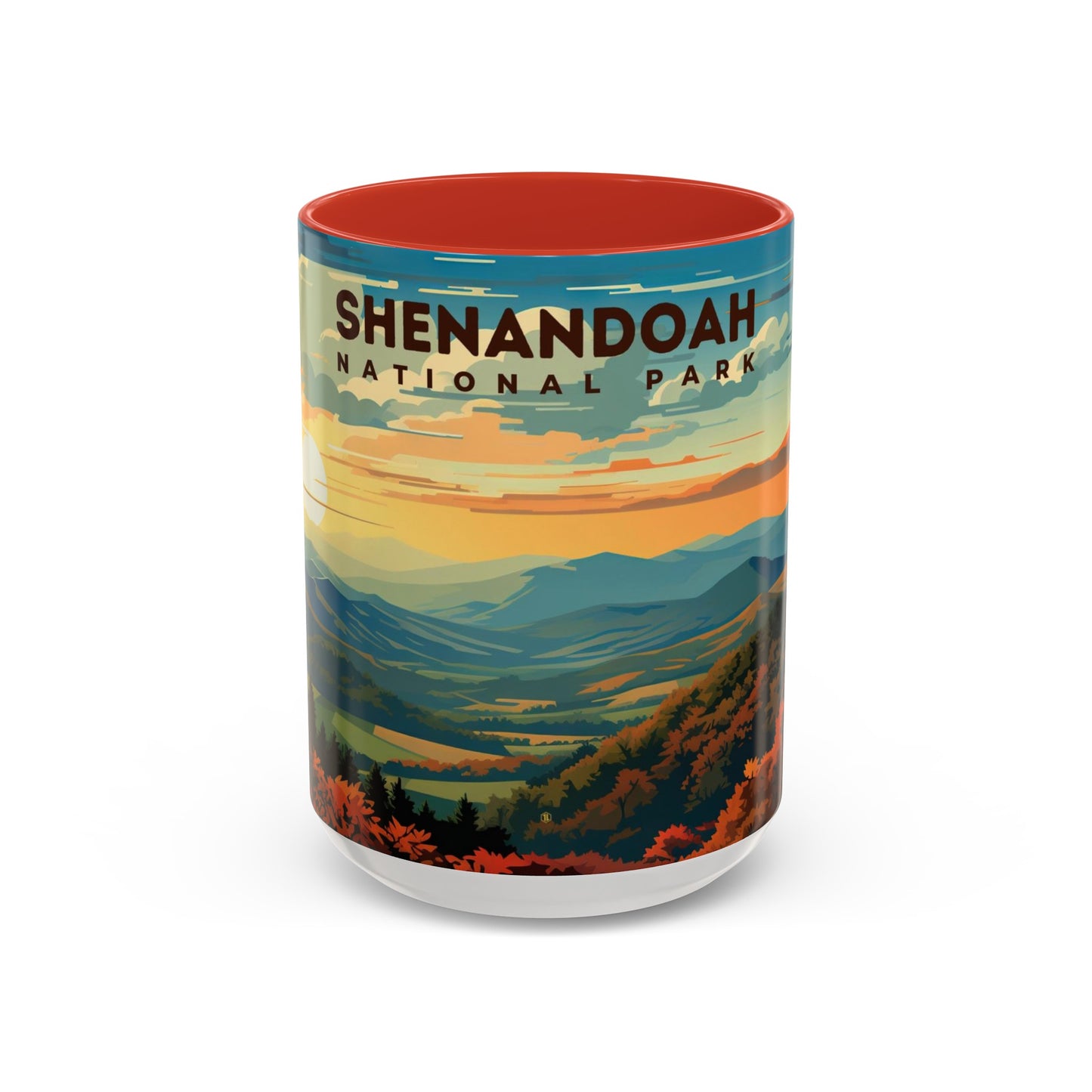 Shenandoah National Park Mug | Accent Coffee Mug (11, 15oz)