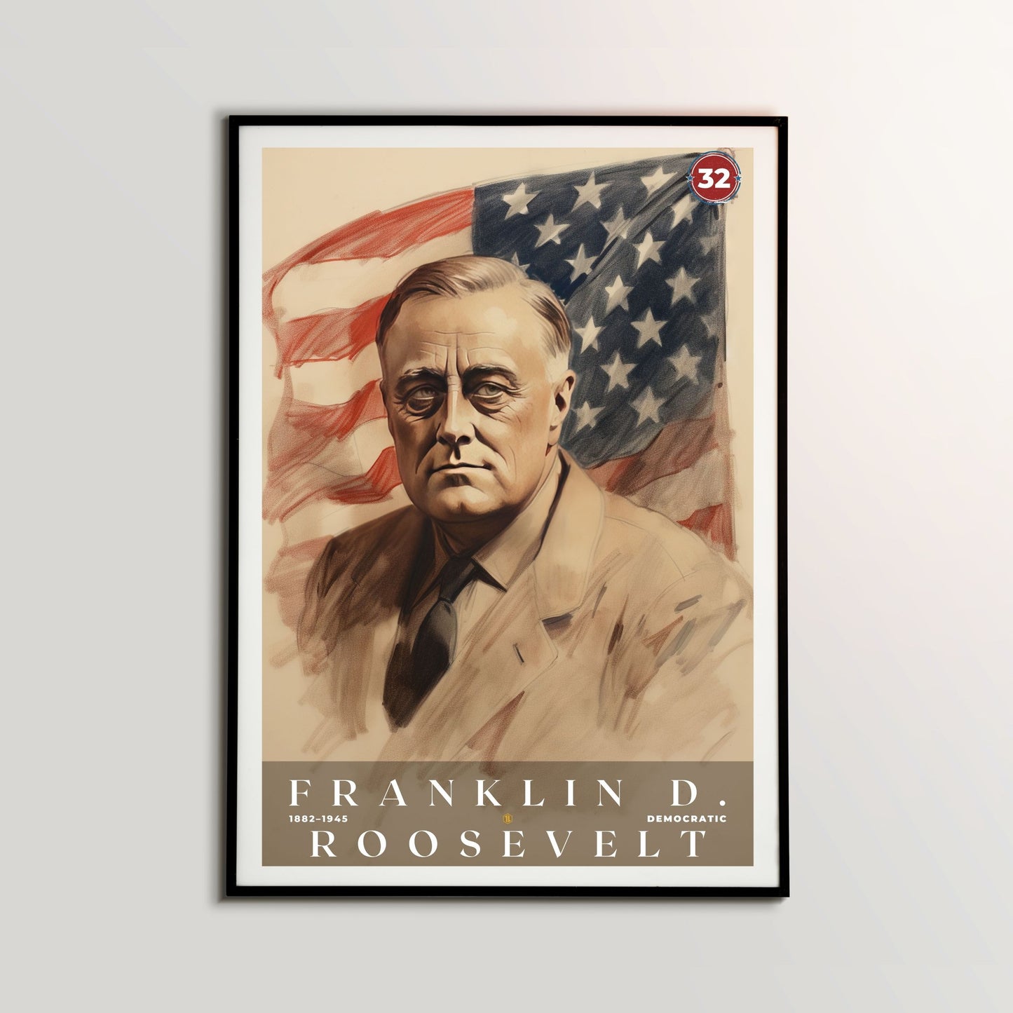 Franklin D Roosevelt Poster | S03