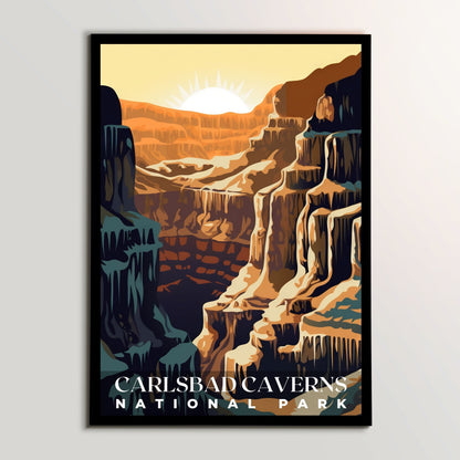 Carlsbad Caverns National Park Poster | S01