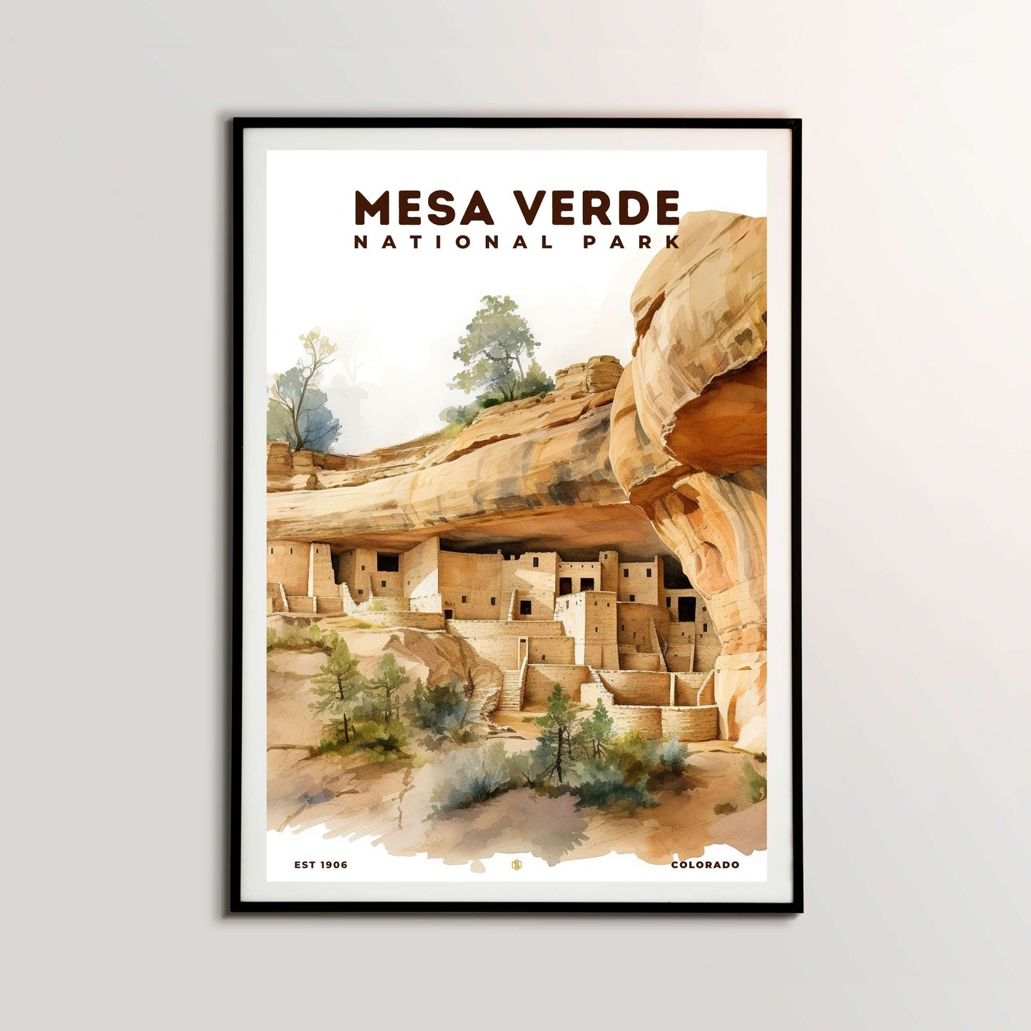 Mesa Verde National Park Poster | S08