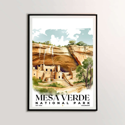 Mesa Verde National Park Poster | S04