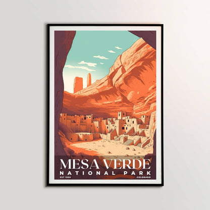 Mesa Verde National Park Poster | S03