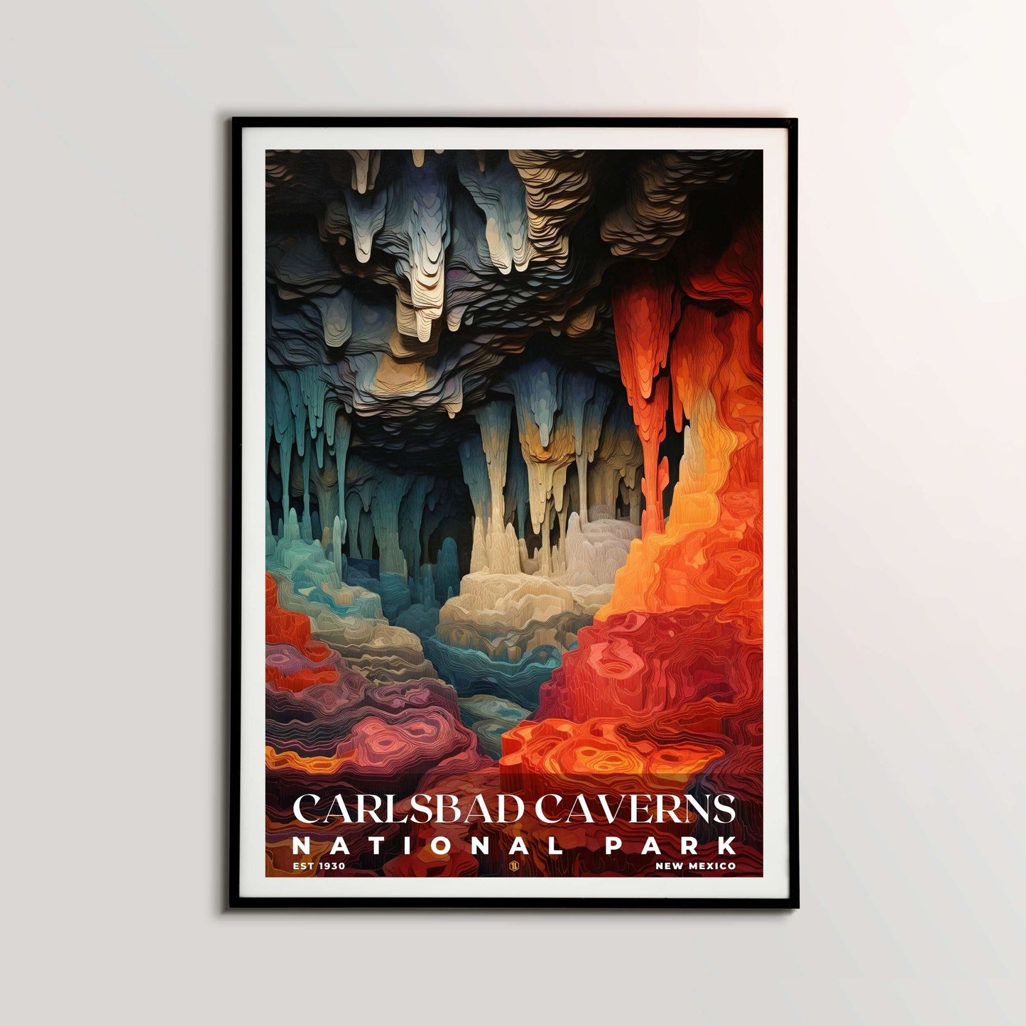 Carlsbad Caverns National Park Poster | S09