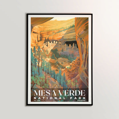 Mesa Verde National Park Poster | S02