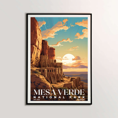 Mesa Verde National Park Poster | S07