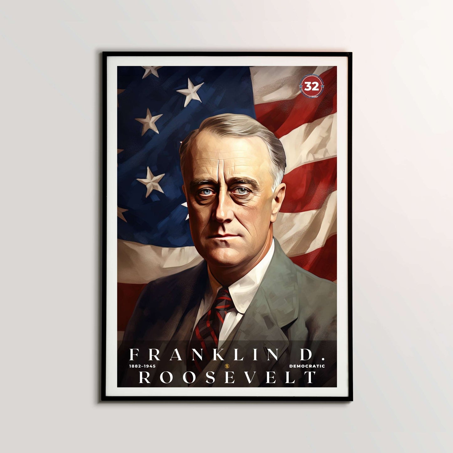 Franklin D Roosevelt Poster | S04