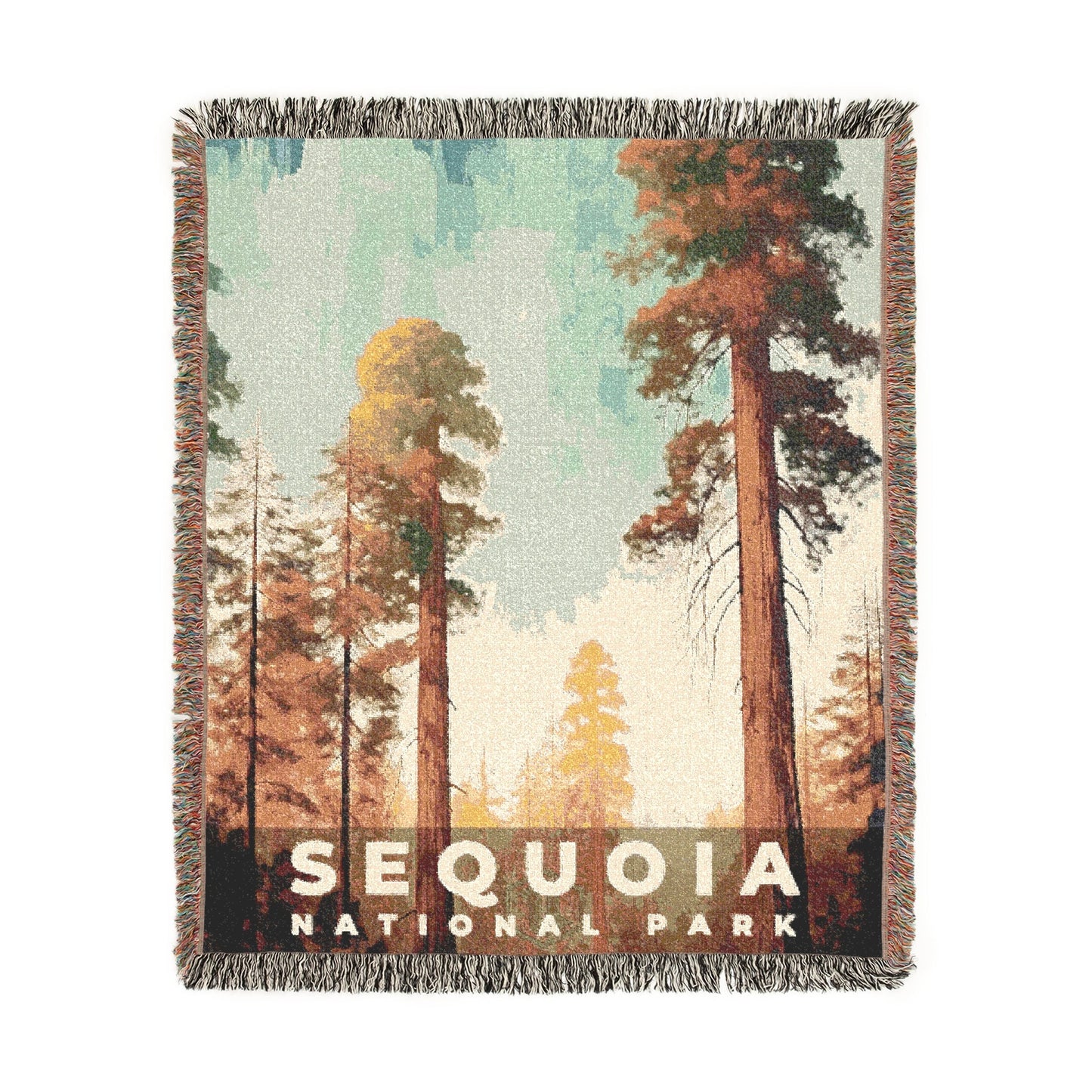 Sequoia National Park Woven Blanket | S06