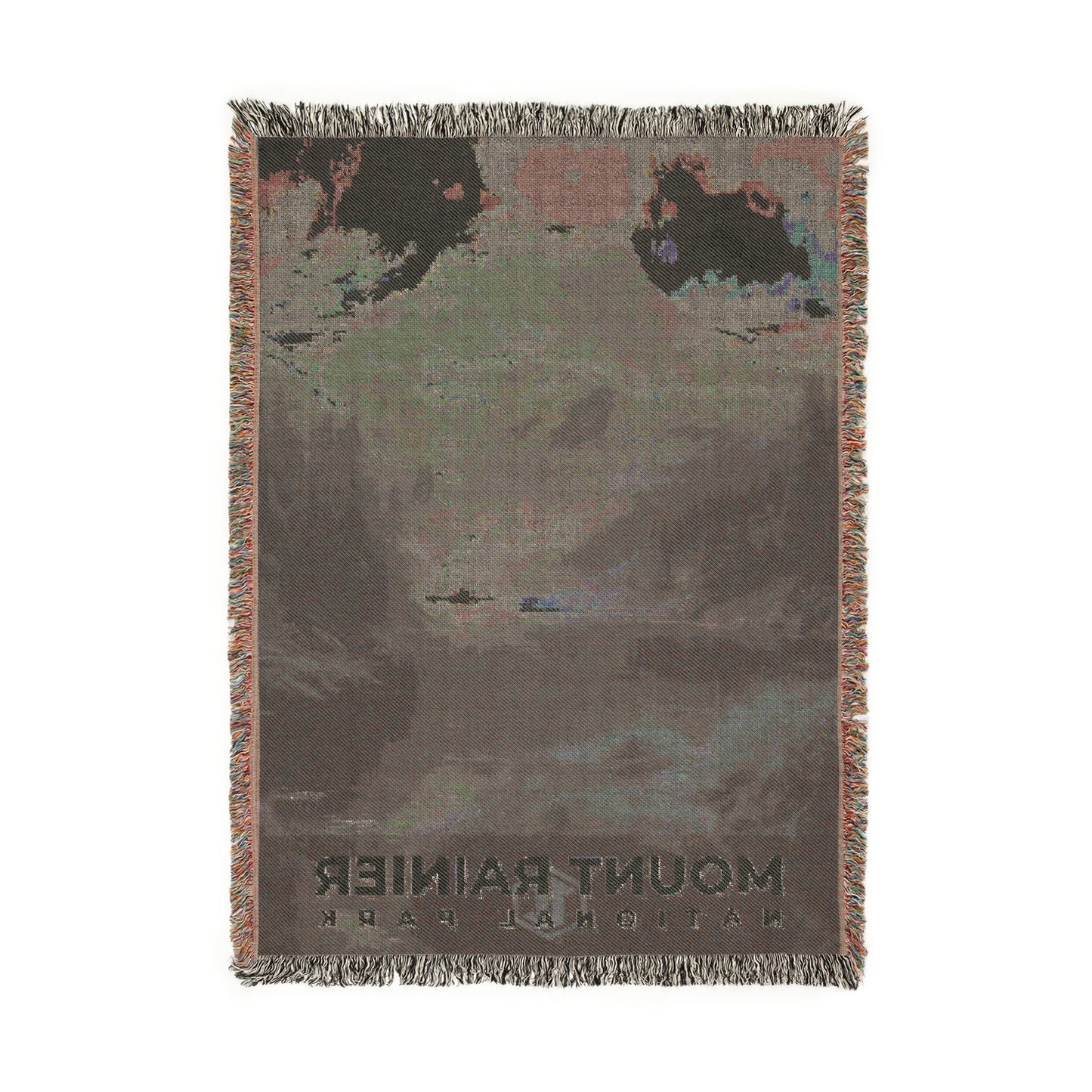 Mount Rainier National Park Woven Blanket | S12
