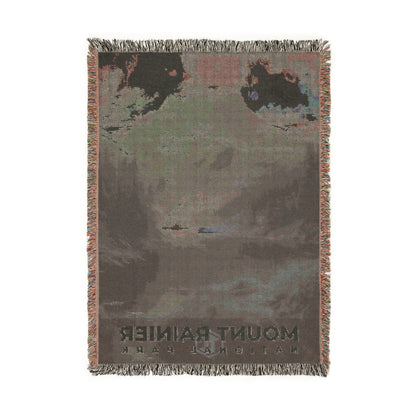 Mount Rainier National Park Woven Blanket | S12