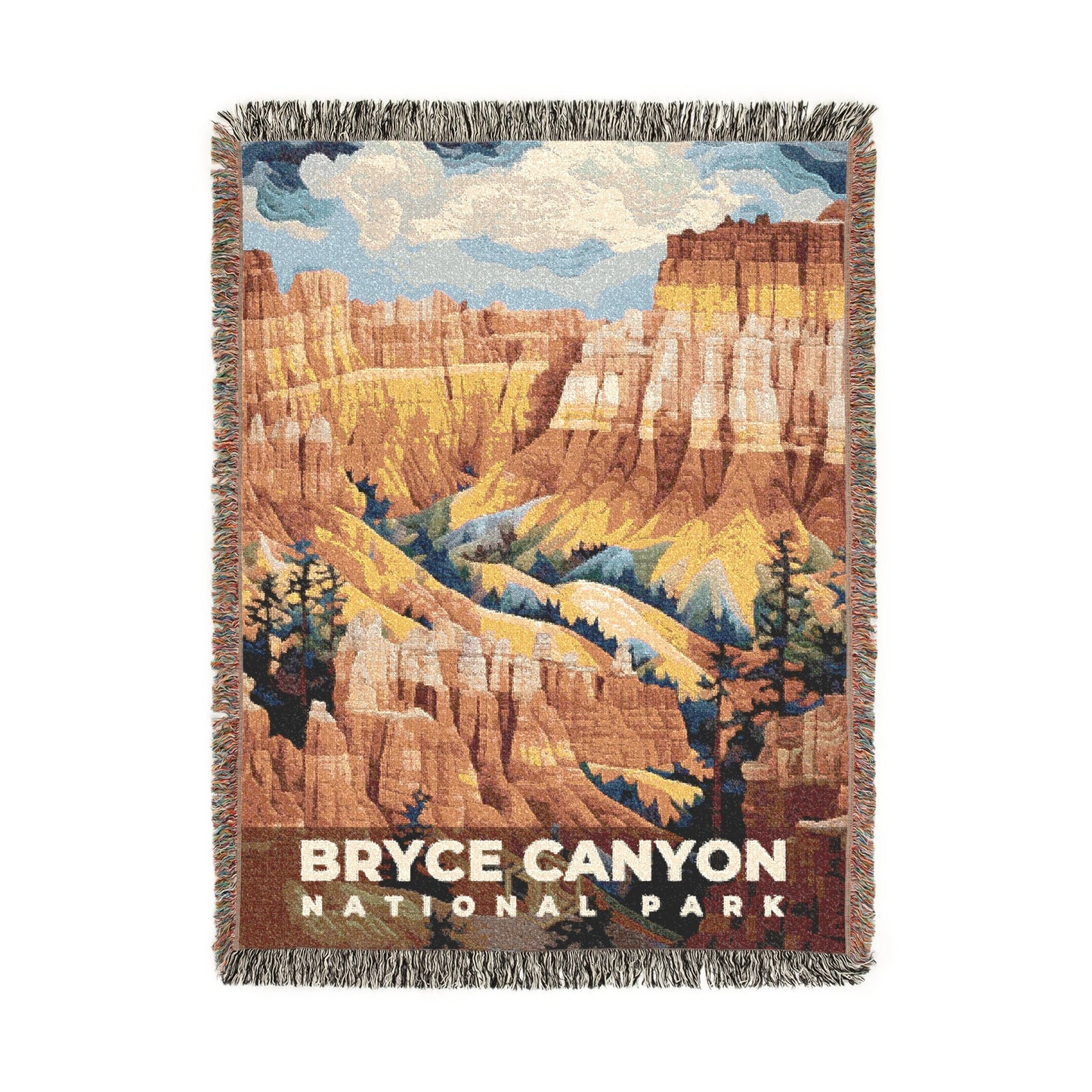 Bryce Canyon National Park Woven Blanket | S09