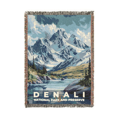 Denali National Park Woven Blanket | S11