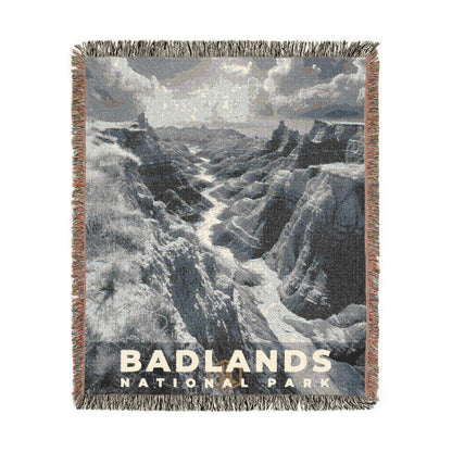 Badlands National Park Woven Blanket | S15