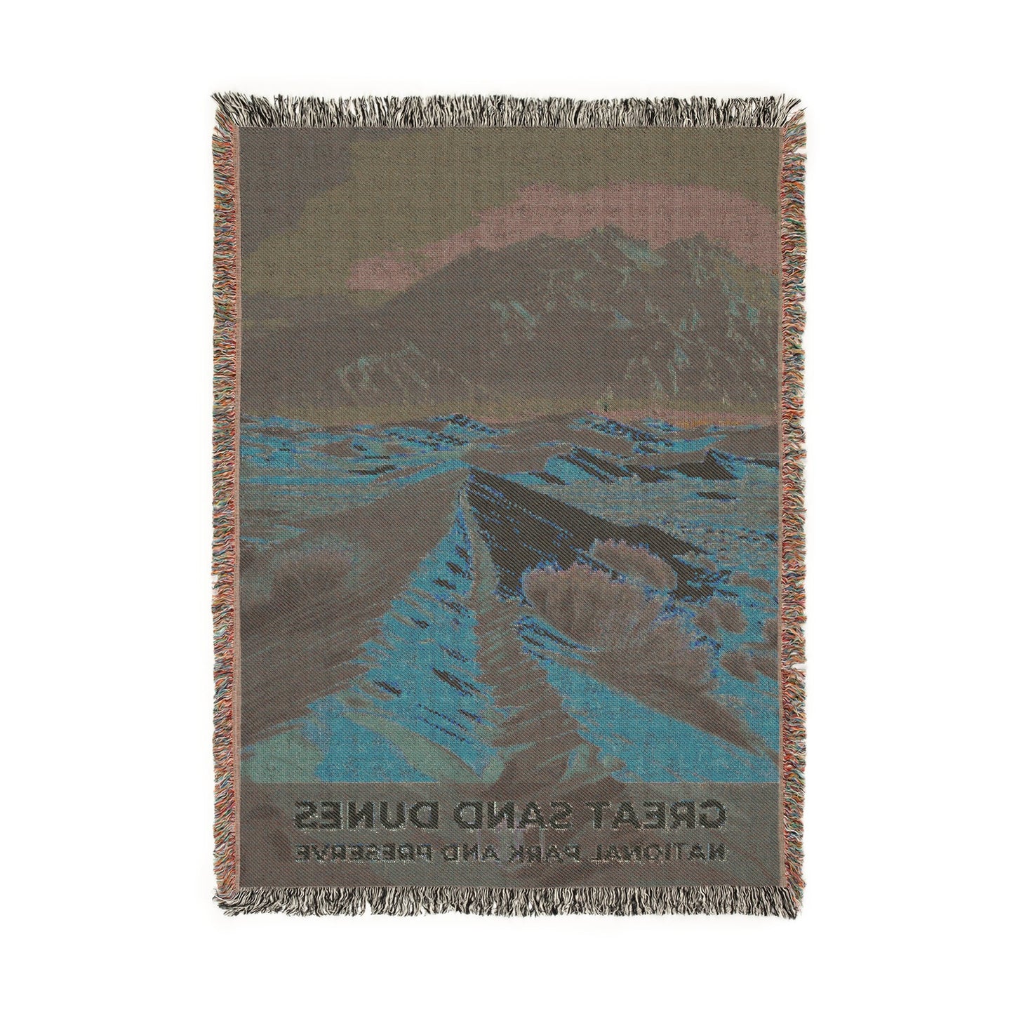 Great Sand Dunes National Park Woven Blanket | S16