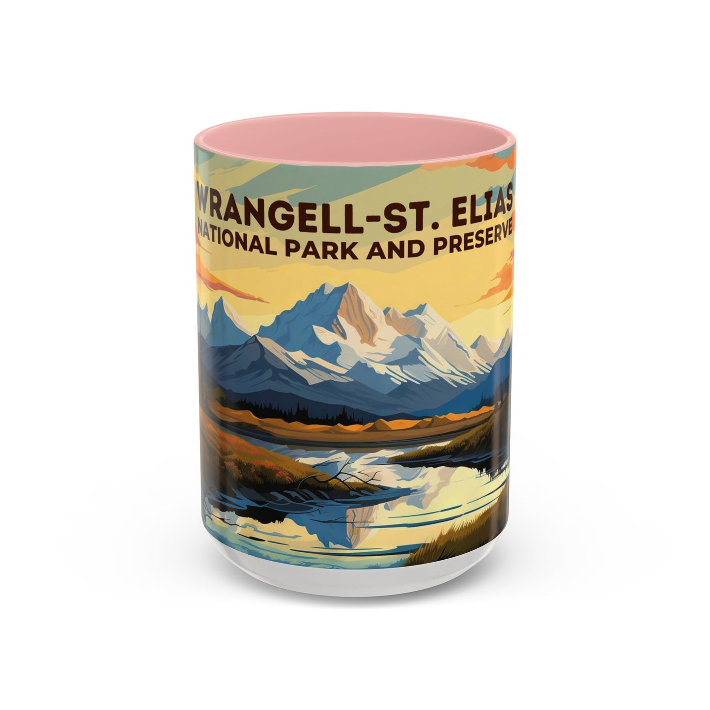 Wrangell-St. Elias National Park Mug | Accent Coffee Mug (11, 15oz)