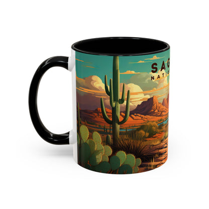 Saguaro National Park Mug | Accent Coffee Mug (11, 15oz)