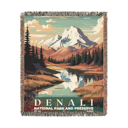 Denali National Park Woven Blanket | S05