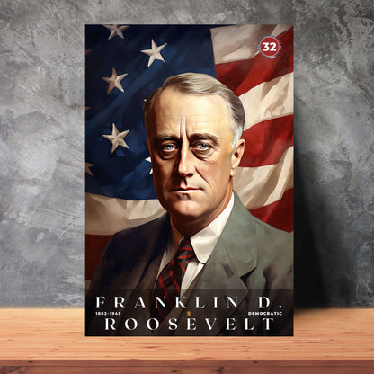 Franklin D Roosevelt Poster | S04