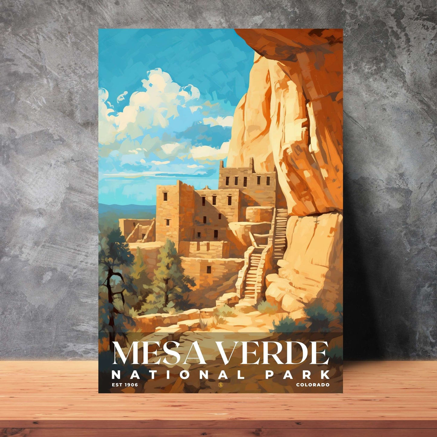 Mesa Verde National Park Poster | S06