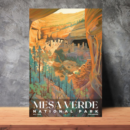 Mesa Verde National Park Poster | S02