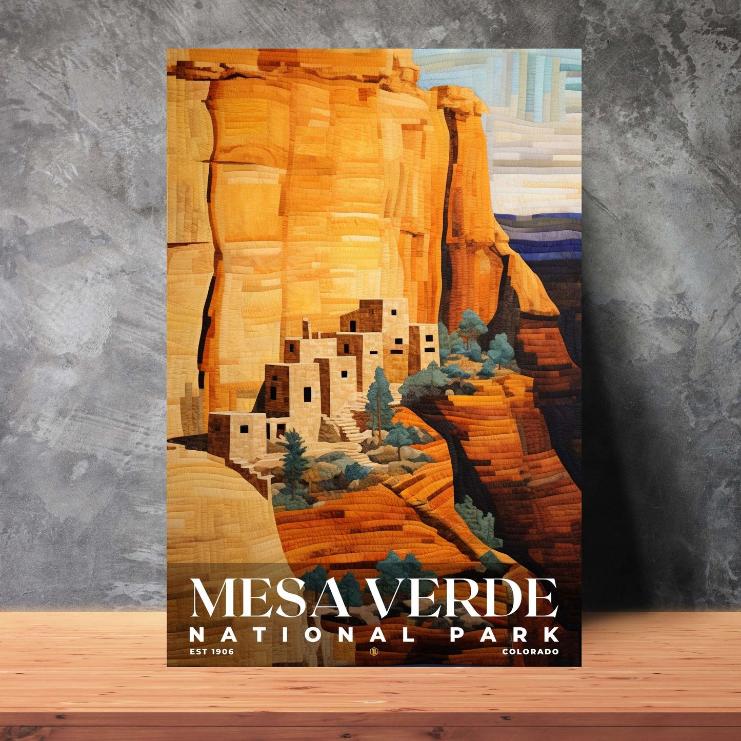 Mesa Verde National Park Poster | S09