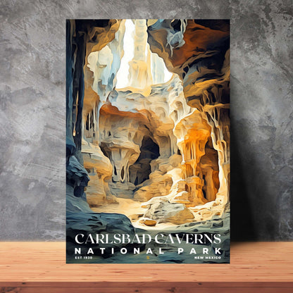 Carlsbad Caverns National Park Poster | S06