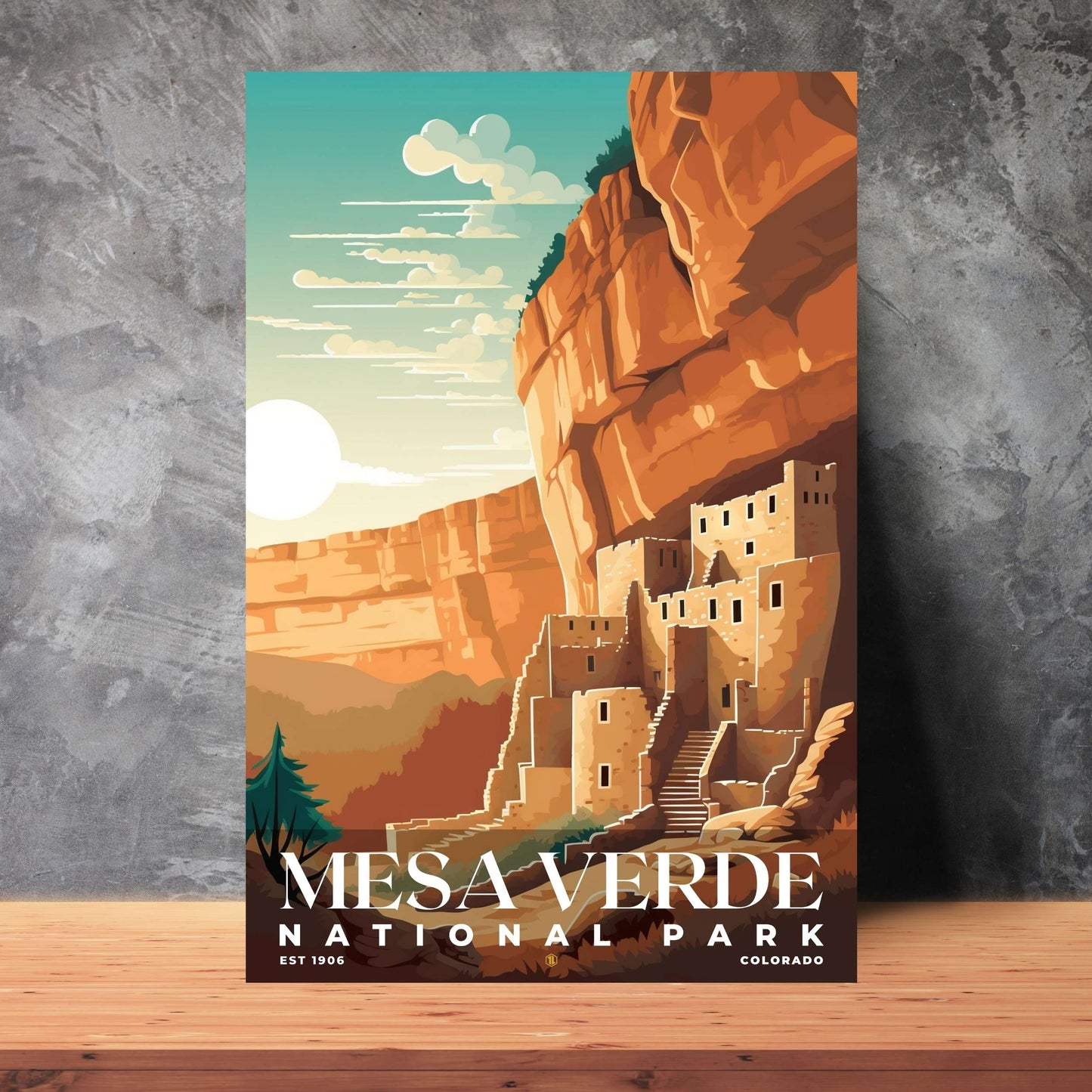 Mesa Verde National Park Poster | S05