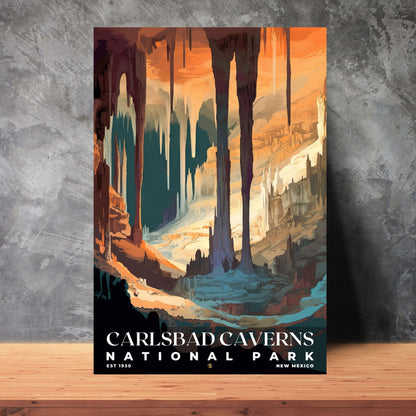 Carlsbad Caverns National Park Poster | S02