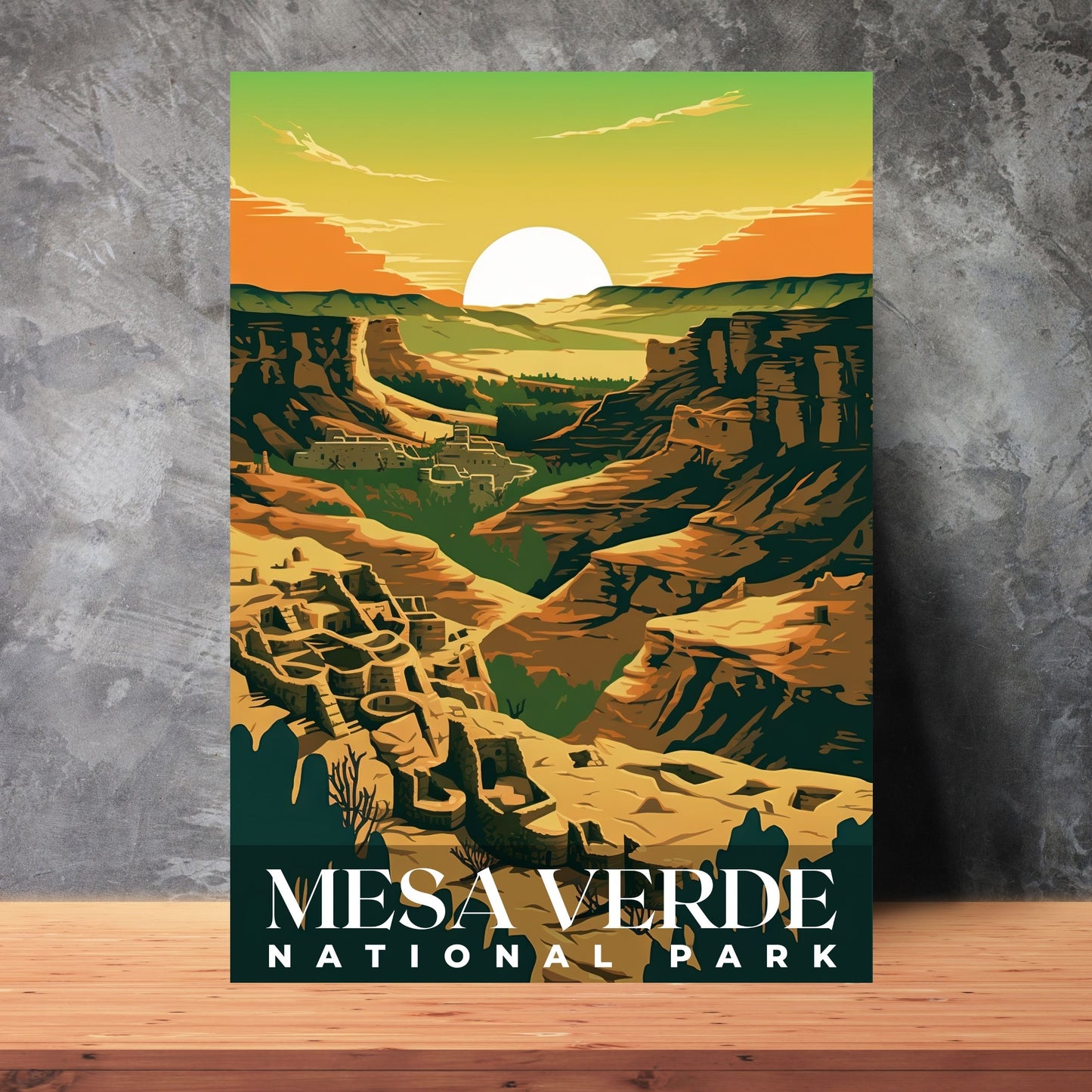 Mesa Verde National Park Poster | S01