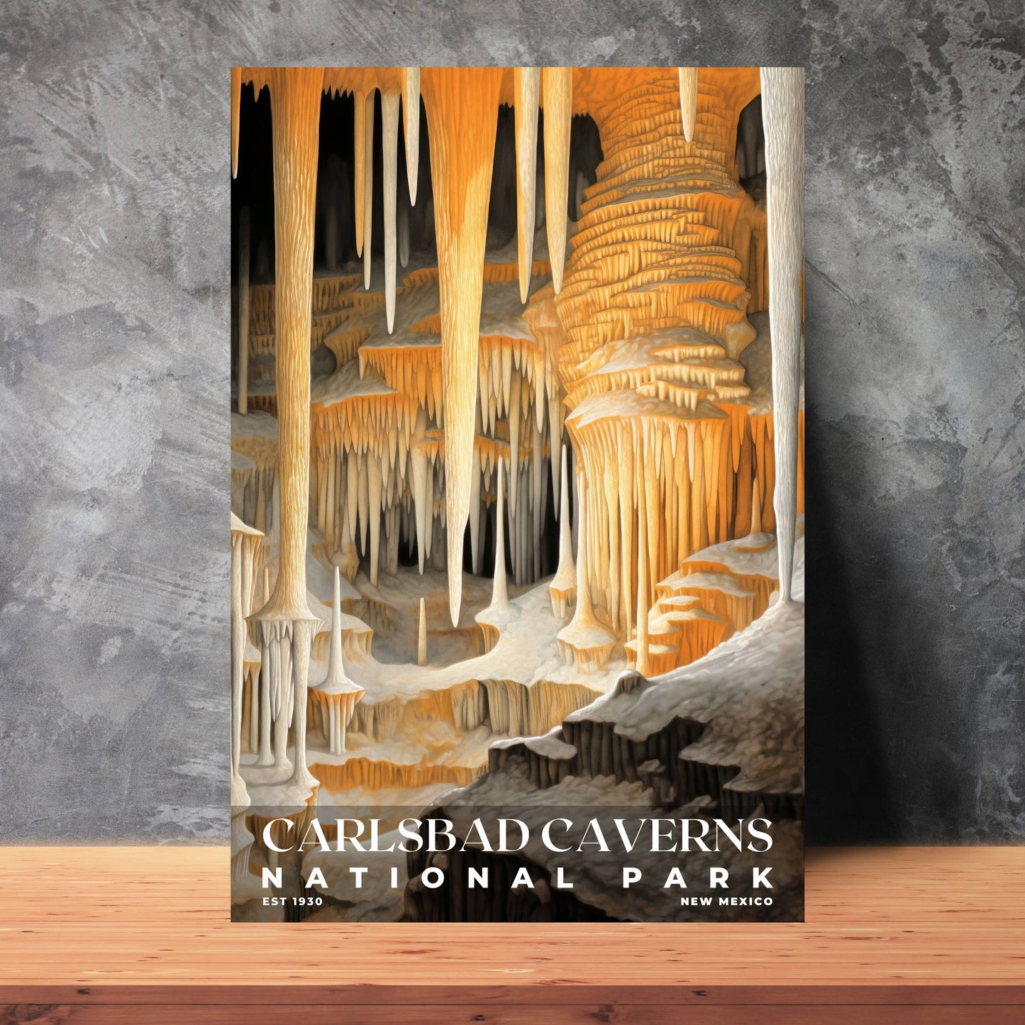 Carlsbad Caverns National Park Poster | S03