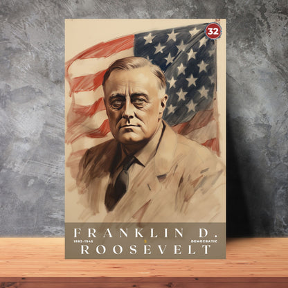 Franklin D Roosevelt Poster | S03