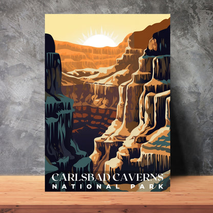 Carlsbad Caverns National Park Poster | S01