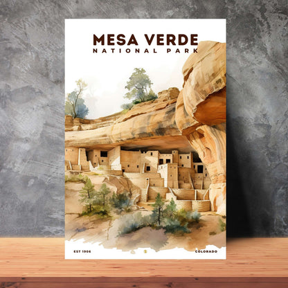 Mesa Verde National Park Poster | S08